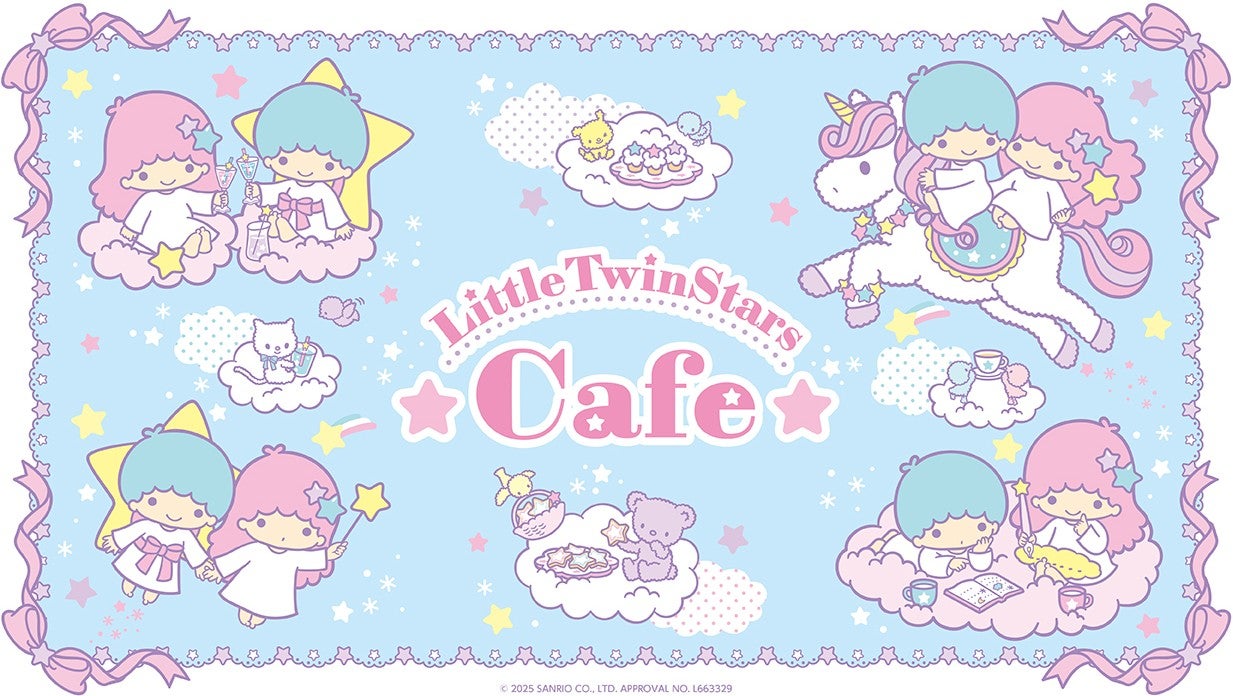 大阪・梅田】キキ＆ララの世界に没入！ 「リトルツインスターズカフェ