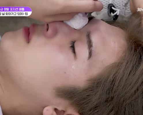 「ボイプラ2」日本人練習生・センが号泣 “チームの末っ子”カン・ウジンの行動に反響「爆泣き」