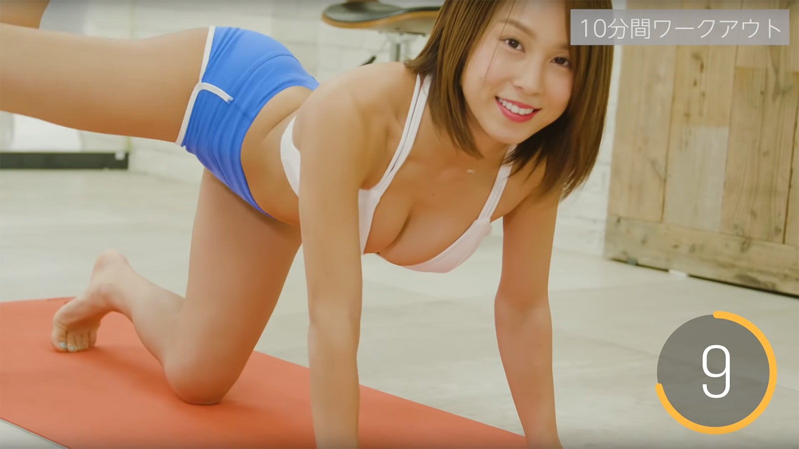 “動けるGカップ”犬童美乃梨「かなり攻めた」美尻ワークアウト伝授