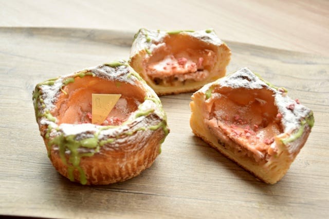 さくらが香る新作パン3種が登場♡