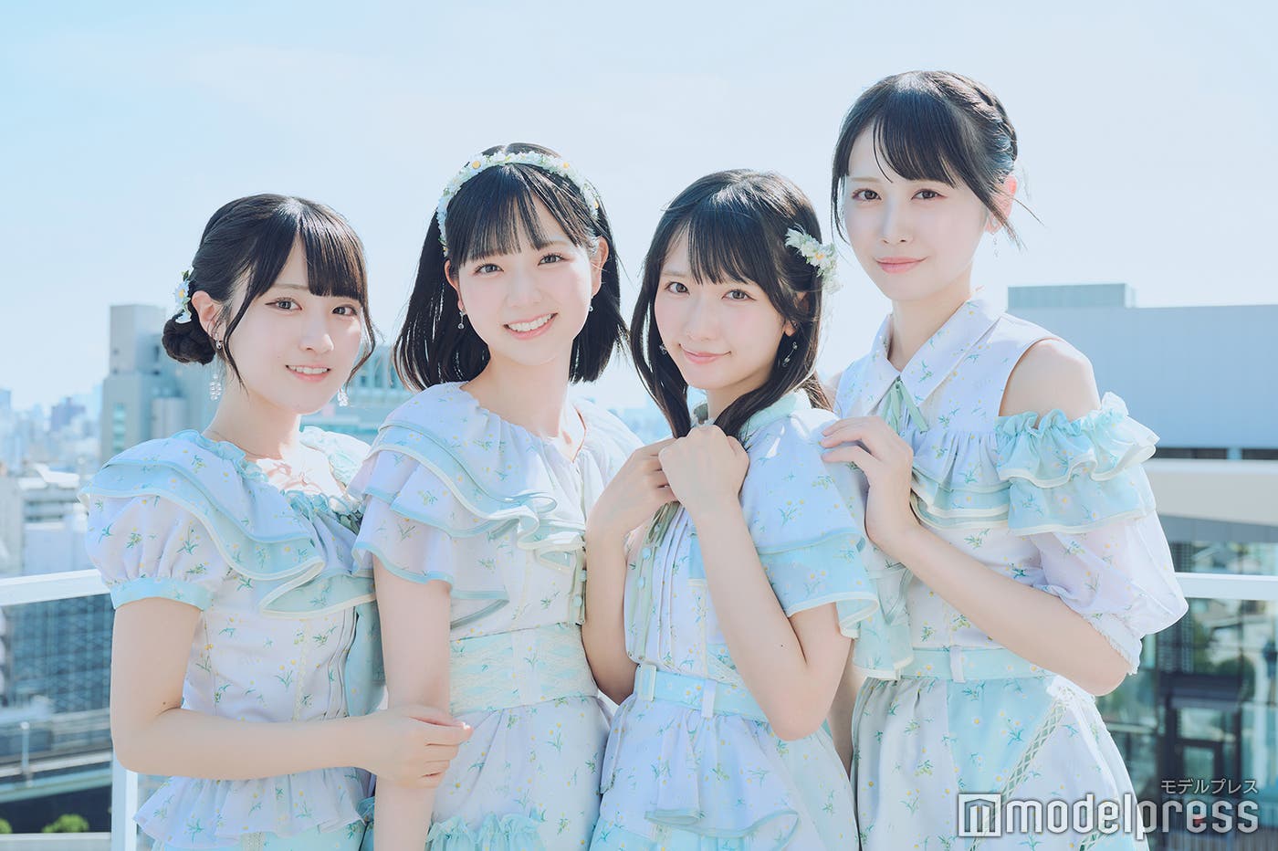 (左から)久留島優果、曽川咲葵、高雄さやか、中村舞(C)モデルプレス