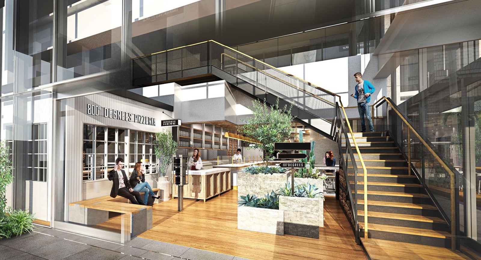 800° DEGREES NEAPOLITAN PIZZERIA 南青山店／画像提供：ルミネ