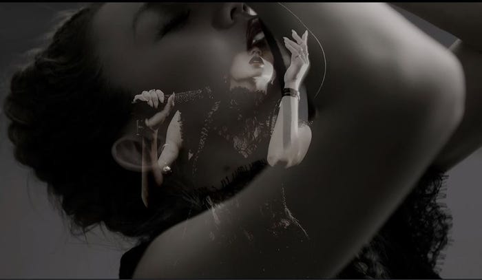 「Bassline」MVより(提供画像)