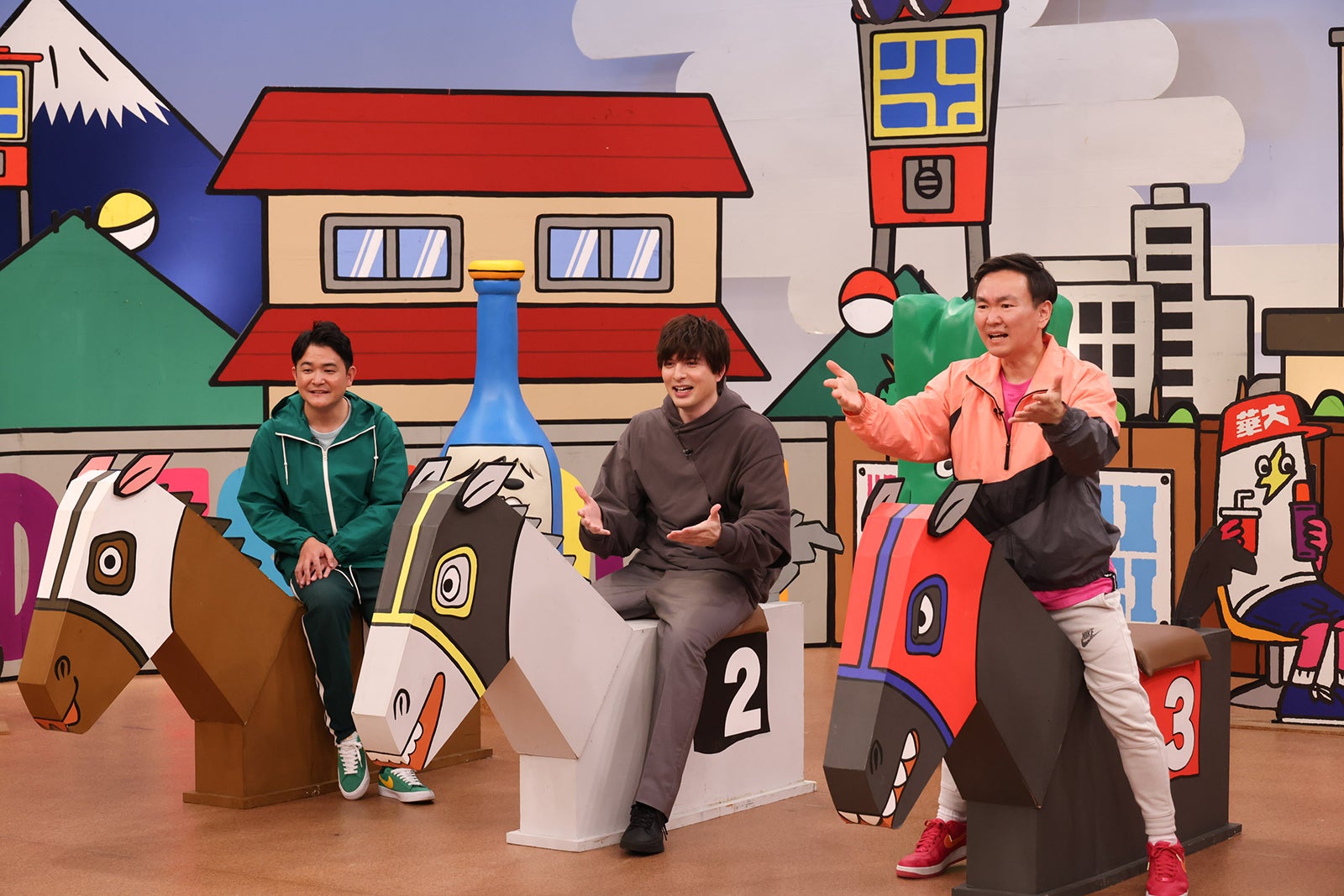 ノブ、城田優、山内健司 （C）カンテレ