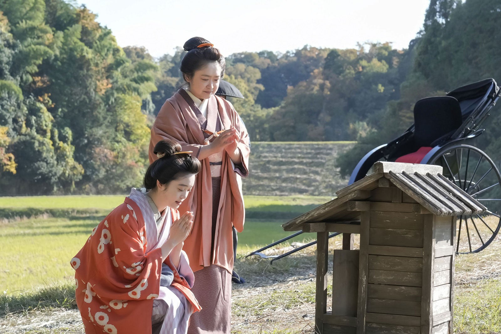 高石あかり、池脇千鶴「ばけばけ」第102話（C）NHK