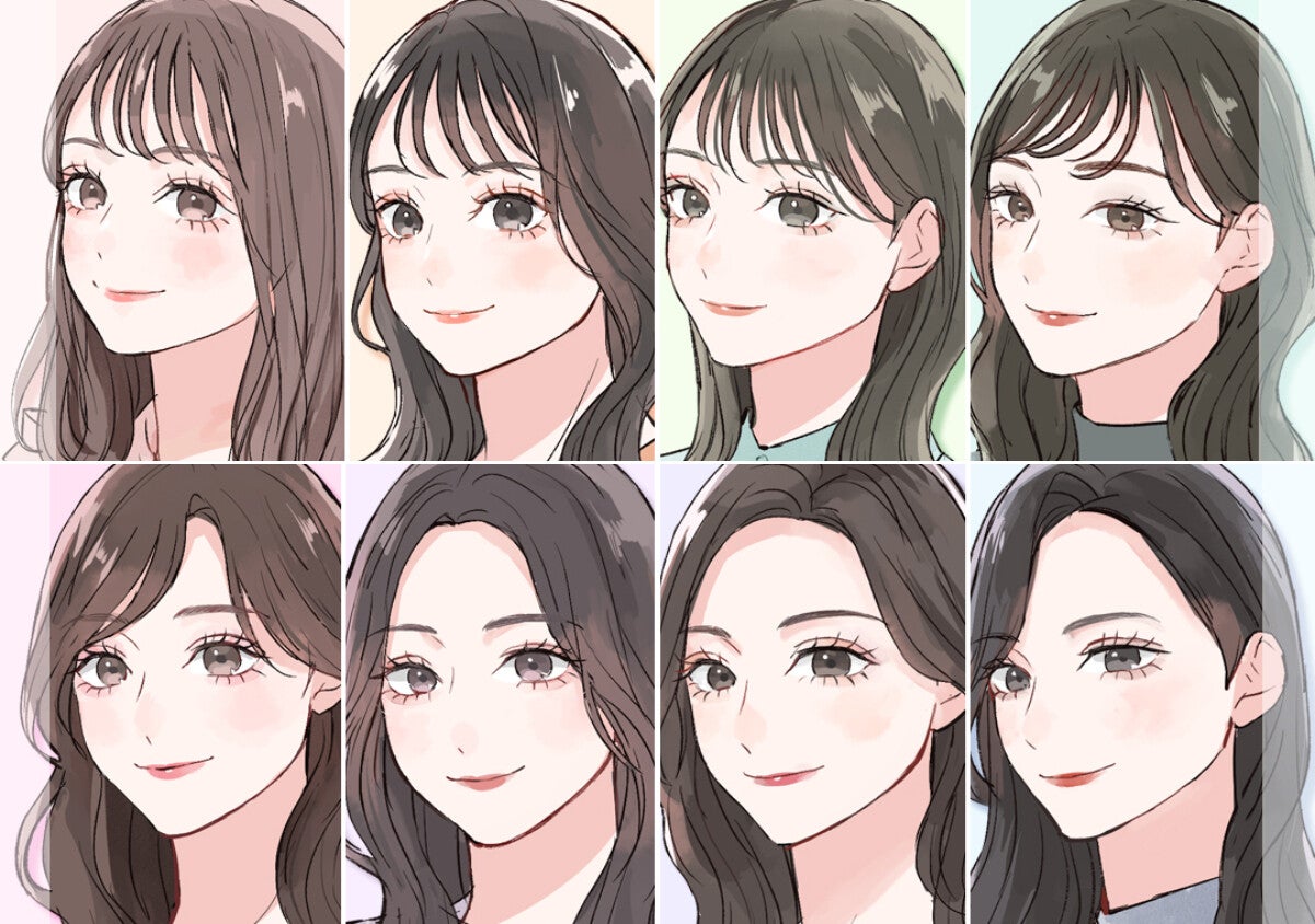 似合う髪型で今すぐ可愛くなれる♡8つの顔タイプ別！垢抜ける髪の巻き方