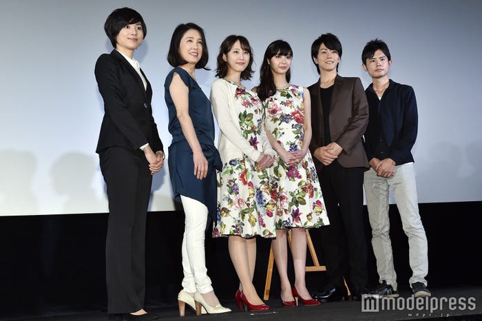 梅舟惟永、筒井真理子、松井玲奈、新川優愛、廣瀬智紀、宮岡太郎監督(C)モデルプレス