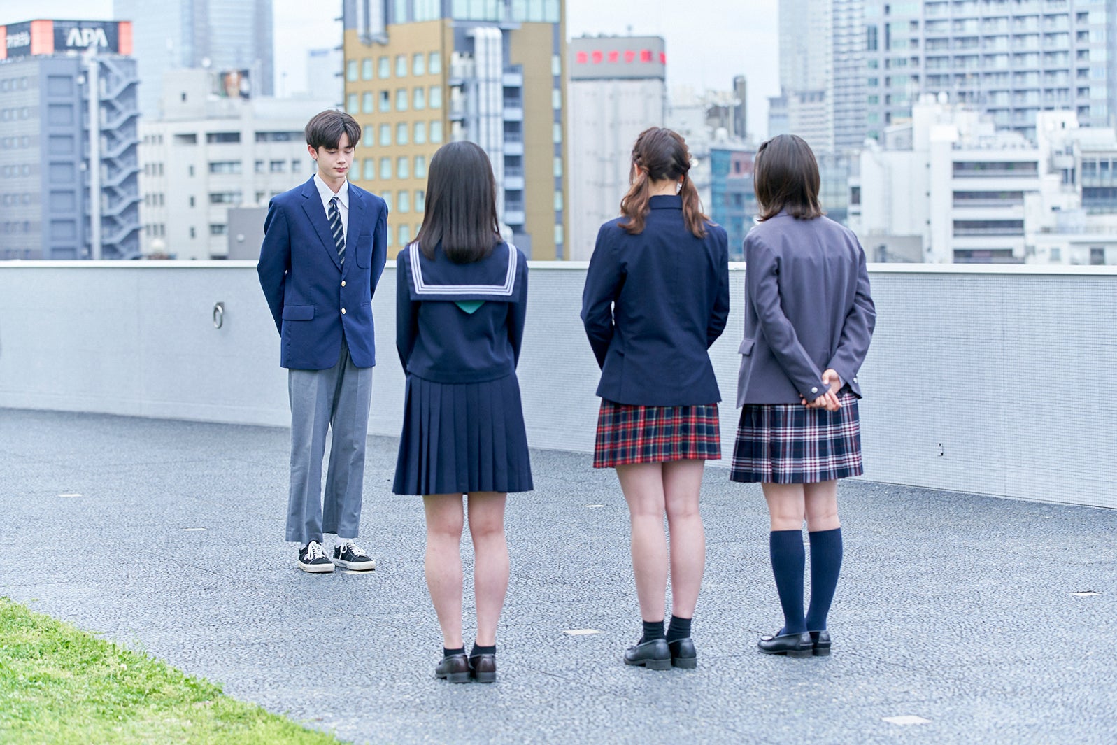 えりや、すみれ、あみ、メイ「恋する◆週末ホームステイ 2021春 Tokyo」最終話（C）AbemaTV, Inc.