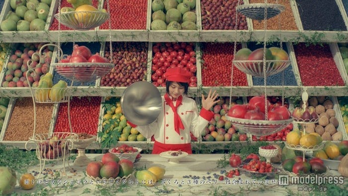 能年玲奈/「果実ドルチェ」の新CM「パティシエ」編