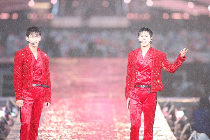 「東方神起 LIVE TOUR ~Begin Again~ Special Edition in NISSAN STADIUM」最終公演より(提供写真)