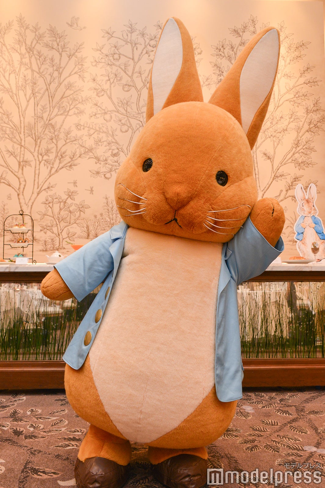 お茶目なポーズを見せた（C）モデルプレス