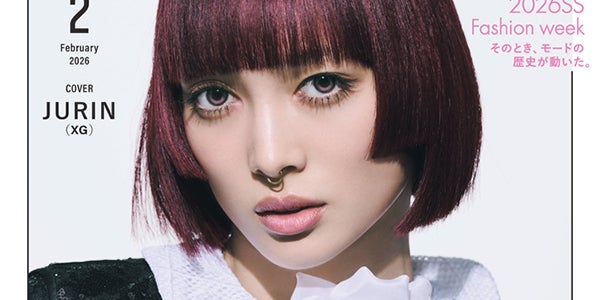 XG・JURIN、1人で初のファッション誌撮影 強い眼差し＆美ポージングで