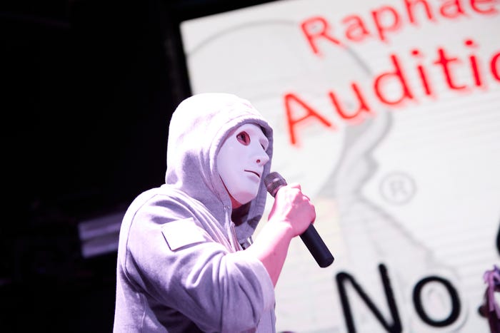 ラファエル「ラファエルプロデュースアイドル」最終審査より(提供写真)