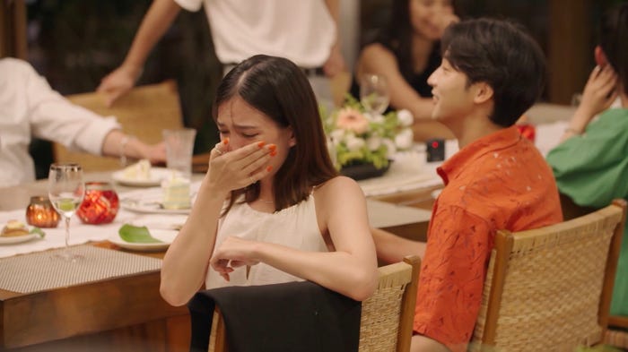 矢ヶ部初音、高崎凌「LOVE CATCHER Japan」第7話(C)CJ ENM CO., LTD. All Rights Reserved(C)AbemaTV,Inc.