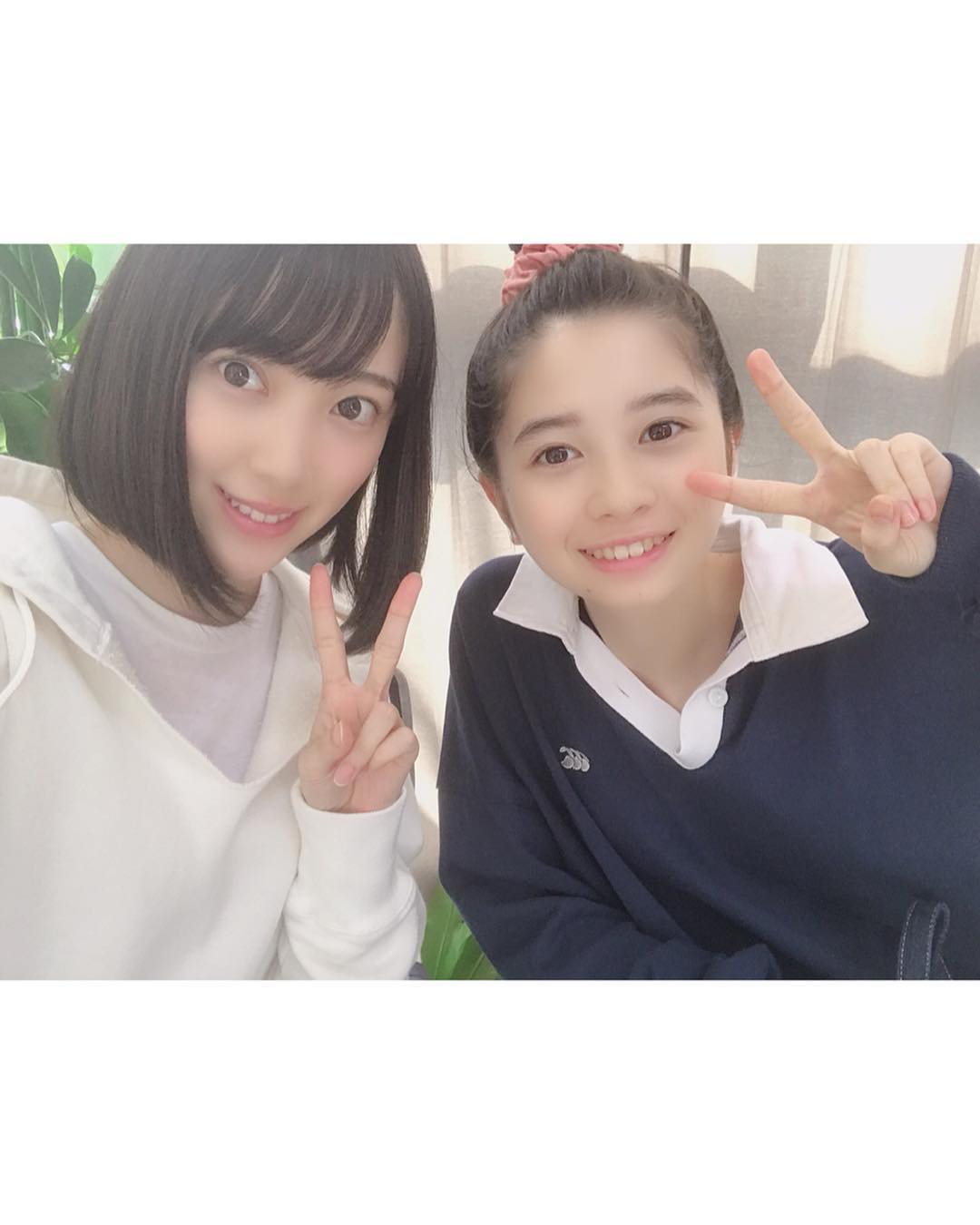 桜田ひより「お姉ちゃん」乃木坂46堀未央奈との「ホットギミック」2ショットに反響「可愛い」の声続出