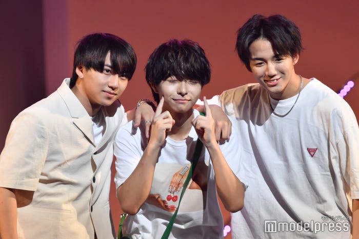 岡田蓮、松本仁、大木遥翔 (C)モデルプレス