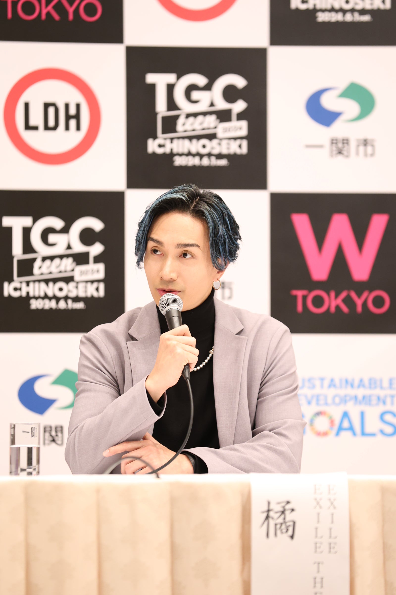 橘ケンチ（C）W TOKYO×LDH JAPAN 記者発表会