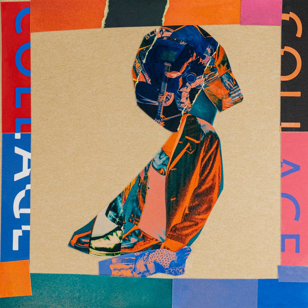 『菅田将暉 2020-21 SONGS「COLLAGE」』／完全生産限定盤紙ジャケットステッカー貼付例