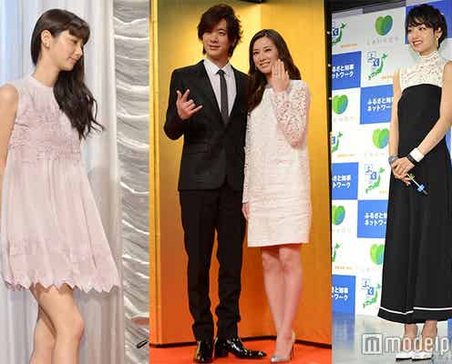 今年はレースを取り入れたい!北川景子、新川優愛らの注目トレンド“ロマンティック”着こなしをチェック
