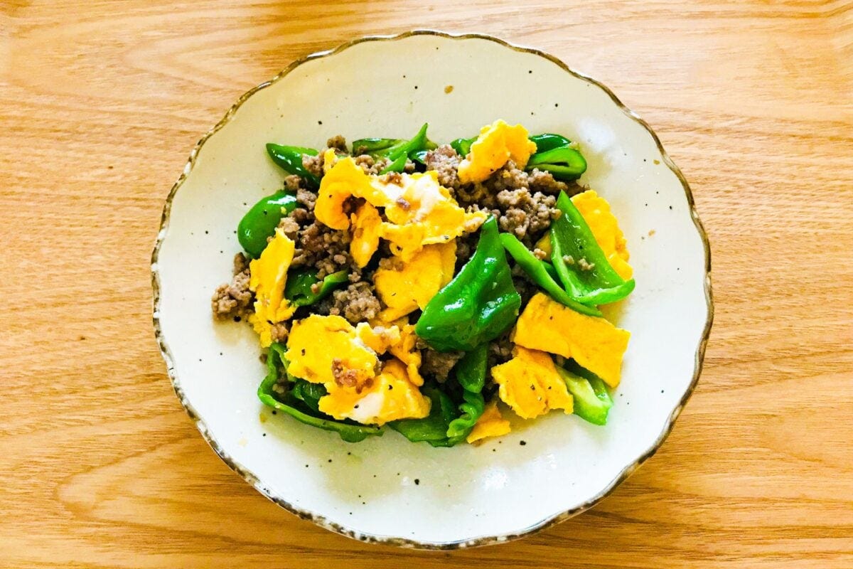 ピーマンの炒めもの