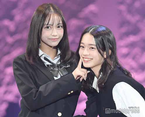 「今日好き」永瀬さら&紗和、ペアランウェイで“ほっぺツン” 圧巻スタイルも際立つ【サツコレ2025A/W】