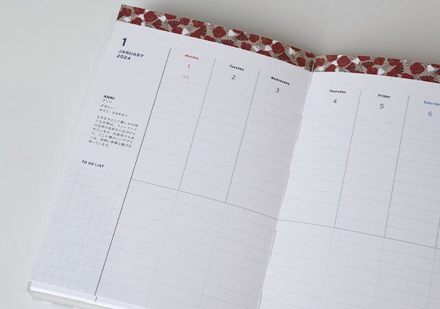 付録　雑誌　リンネル　フィンレイソン　スケジュール帳　ウィークリー　TODOリスト　家計簿