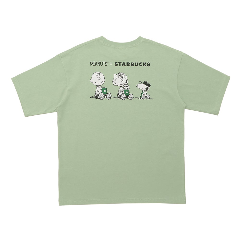PEANUTS Tシャツ¥4,400（C）2025 Peanuts Worldwide LLC