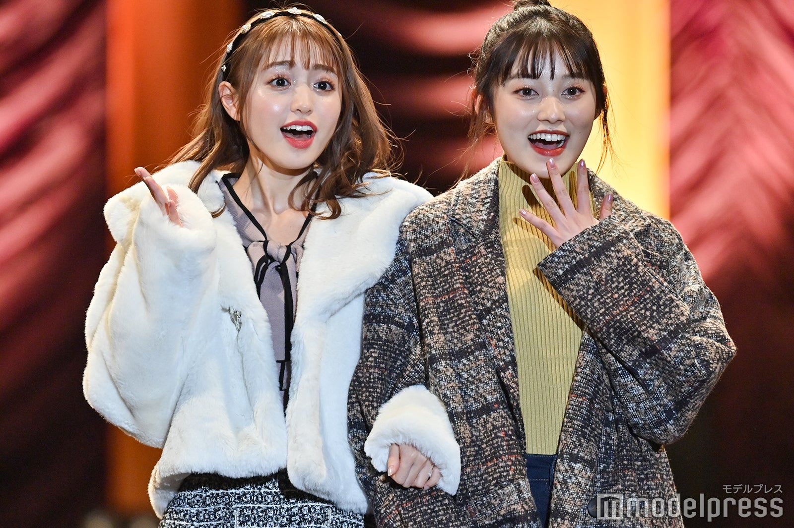 香音（のんのん）、福山絢水（あやみん） （C）モデルプレス