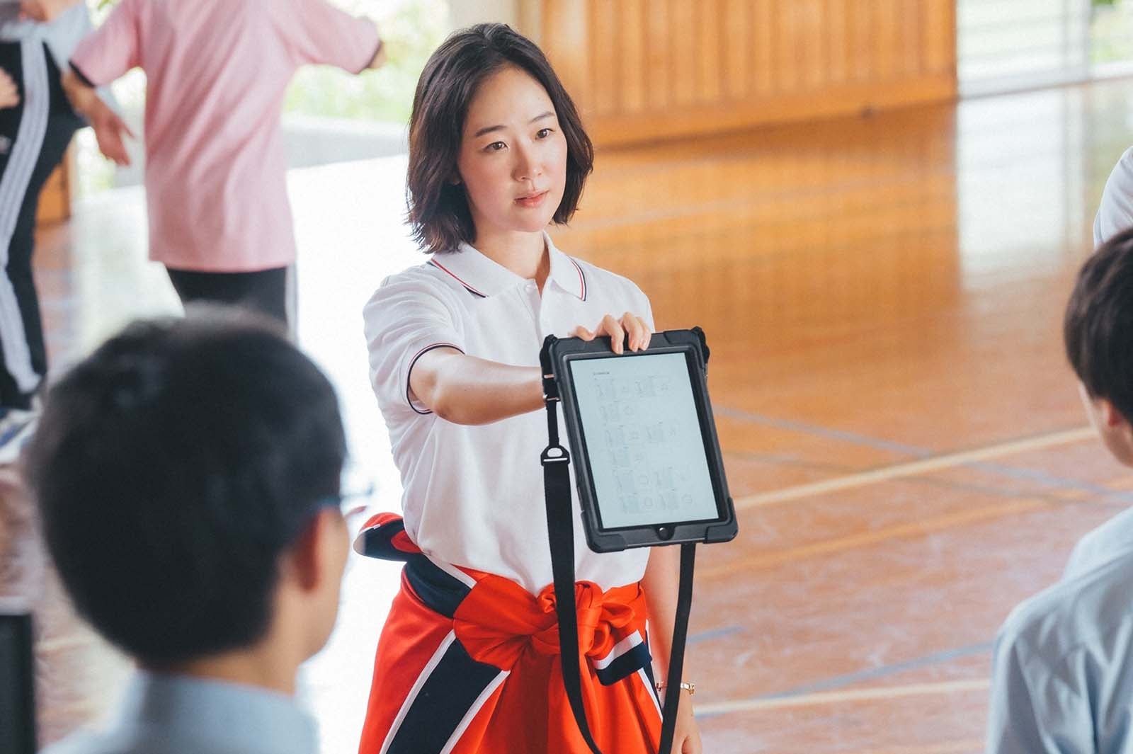 黒木華「下剋上球児」第2話より（C）TBS／撮影：ENO