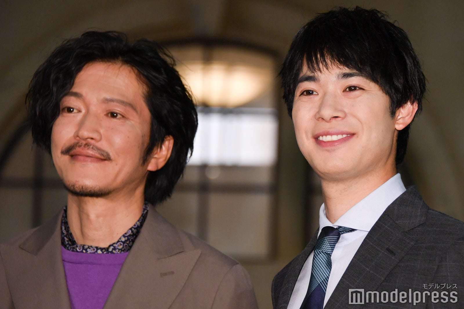 田辺誠一、渡辺大知（C）モデルプレス