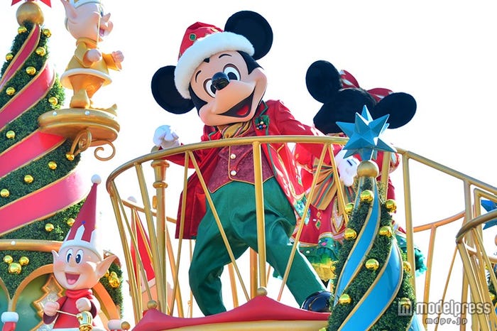 「ディズニー・サンタヴィレッジ・パレード」ミッキー
