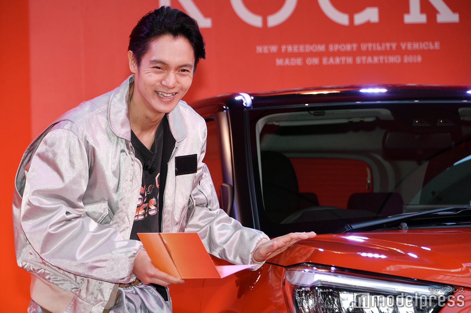 生レポート後、安堵？の笑顔／窪田正孝（C）モデルプレス