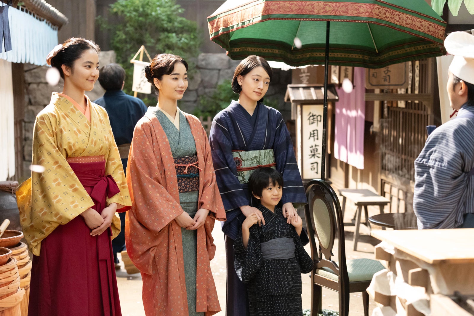 瀧七海、見上愛、上坂樹里ら「風、薫る」第120話（C）NHK