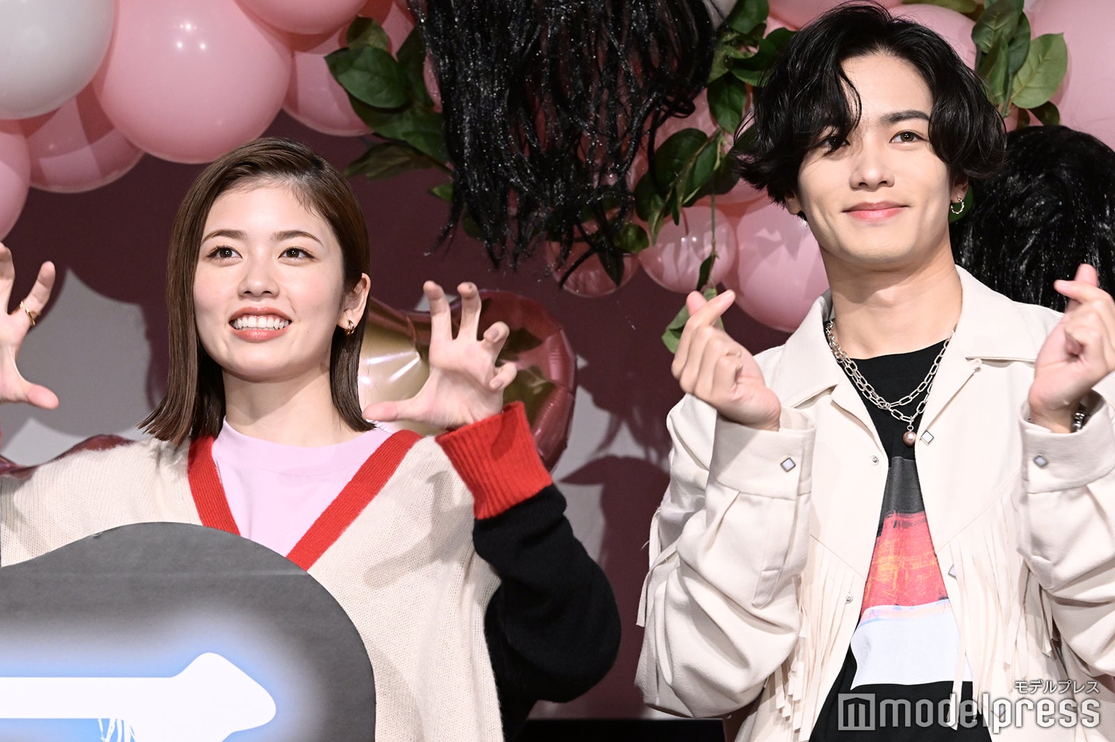 「貞子 DX」公開直前イベントに登場した小芝風花、川村壱馬 （C）モデルプレス