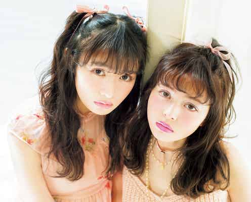 加藤ナナ&欅坂46渡辺梨加、最強ガーリー“ナナぺー”2ショットにドキッ