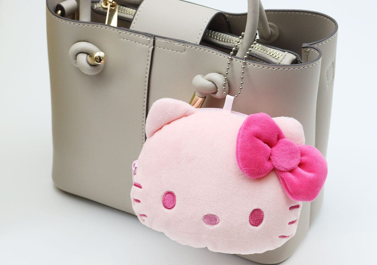 ボールチェーン ハローキティぬいぐるみポーチボールチェーン