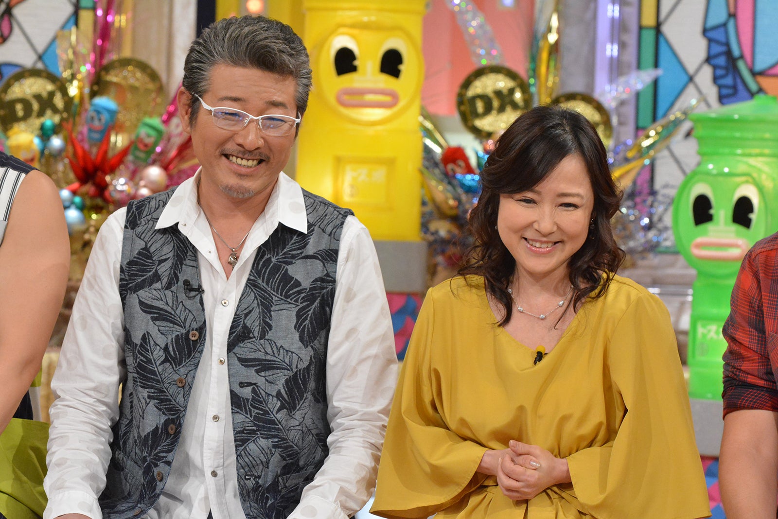 布川敏和、つちやかおり／「ダウンタウンDX」より（C）日本テレビ