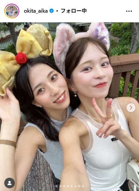 沖田愛加アナInstagramより