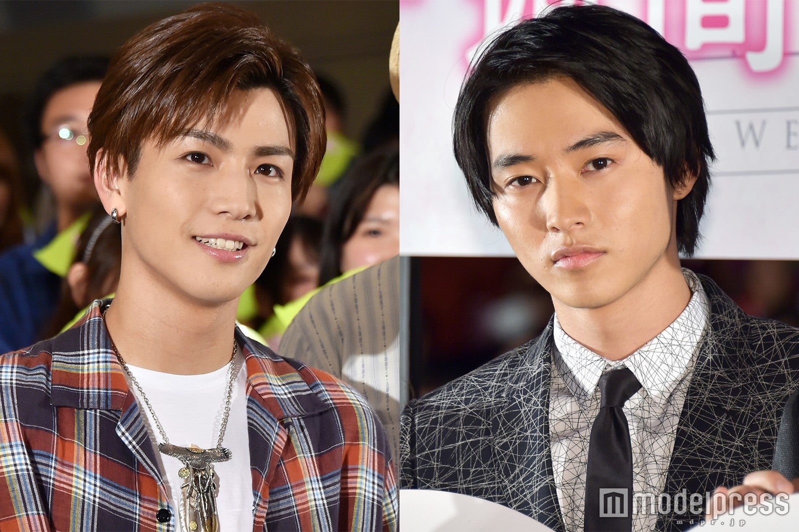 岩田剛典、山崎賢人 （C）モデルプレス