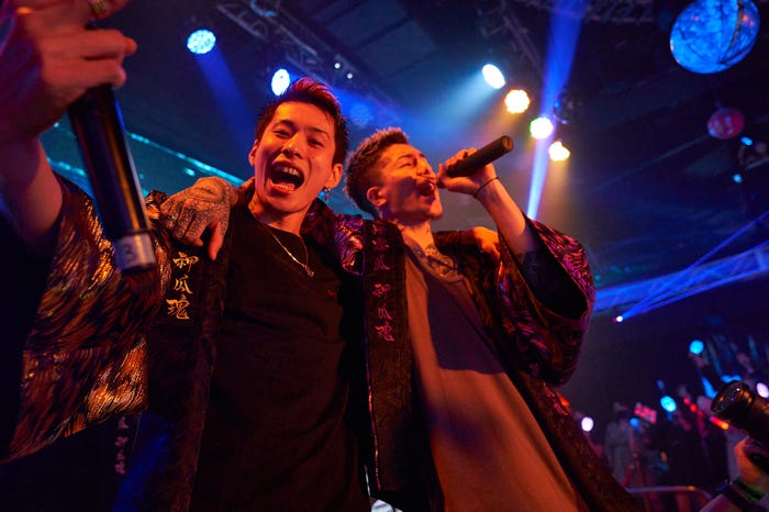 DJ脇、DJふぉい「レペゼン恐怖のカウントダウンライブ ~ガチで生配信~」(提供写真)