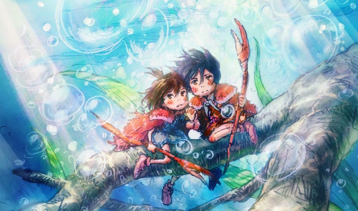 『カニーニとカニーノ』ビジュアル(C)2018 STUDIO PONOC