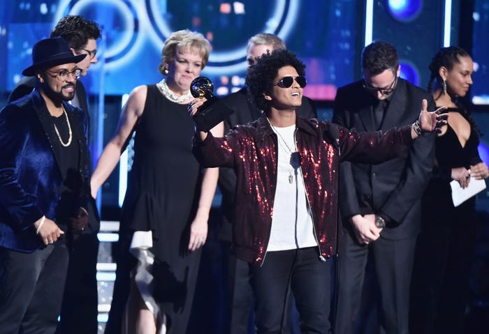 ブルーノ・マーズ(写真:Getty Images)