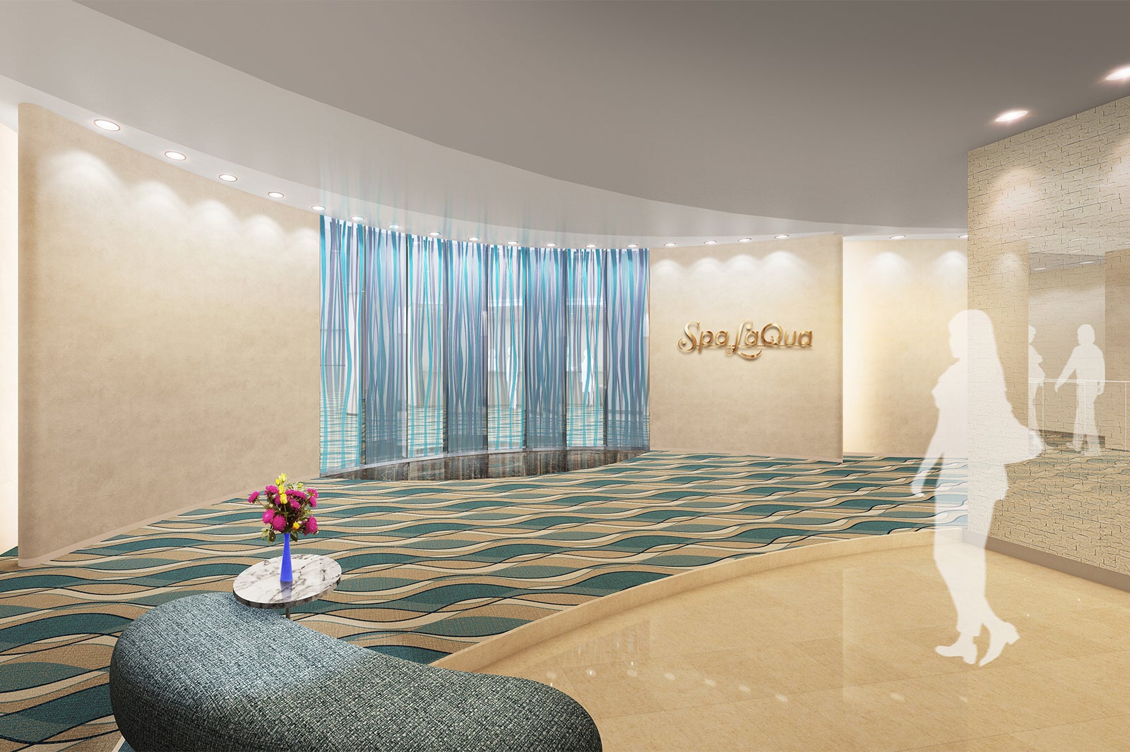 エントランス／画像提供：竹中工務店