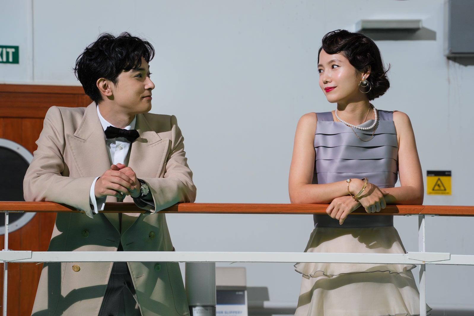 （左から）吉沢亮、宮崎あおい「クレイジークルーズ」（提供写真）