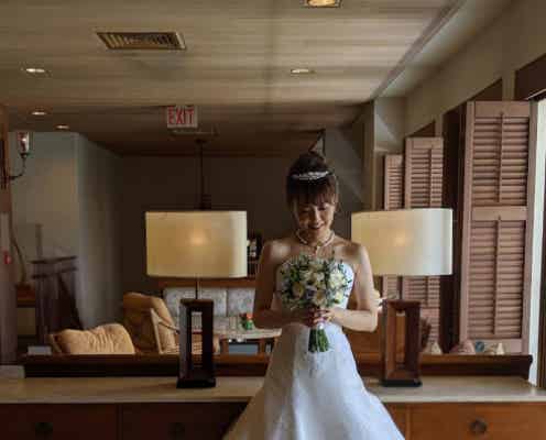 小林麻耶、ウェディングドレス姿公開「シンデレラのよう」と反響続出