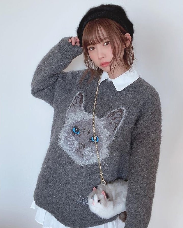 えなこ“猫コーデ”披露でファンから「可愛すぎる」の声続出