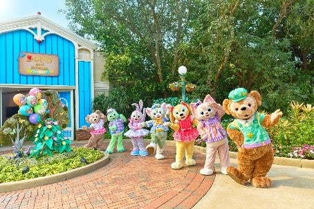 【新品】香港ディズニー　イースター　ステラルー　ジェラトーニ　クッキーアン 新品】香港ディズニー イースター ステラルー ジェラトーニ