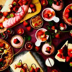 ストロベリーデザートブッフェ “Go To Strawberry”～空想のイチゴ旅へ出かけよう～／画像提供：ANAクラウンプラザホテル神戸