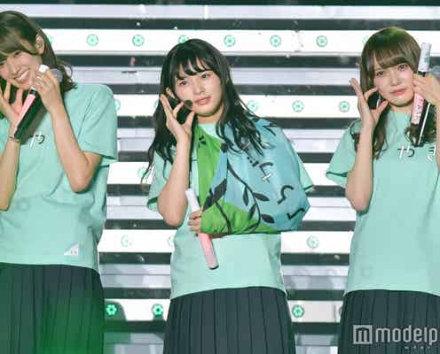 左手首骨折・けやき坂46柿崎芽実、涙でファンに約束 佐々木久美は約5分間の“神スピーチ”<ひらがな全国ツアー 2017 FINAL!>