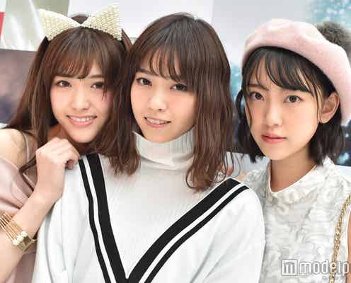 乃木坂46西野七瀬&松村沙友理&堀未央奈の“ここを見てほしい!”ポイントってどこ?2017年の目標も語る モデルプレスインタビュー